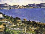 Paul Cezanne L'Estaque Norge oil painting reproduction
